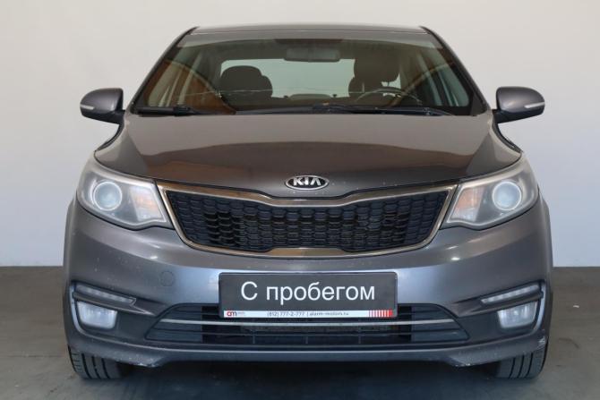 Kia Rio III Рестайлинг с пробегом 2015 года, цена 939 000 рублей, 125000 км, седан, Автокод Объявления