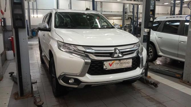 Mitsubishi Pajero Sport III с пробегом 2017 года, цена 2 370 000 рублей, 202911 км, внедорожник, Автокод Объявления