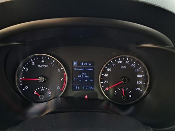 Kia Rio IV с пробегом 2018 года, цена 1 440 000 рублей, 110500 км, седан, Автокод Объявления