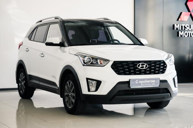 Hyundai Creta I Рестайлинг с пробегом 2020 года, цена 1 980 000 рублей, 110000 км, внедорожник, Автокод Объявления