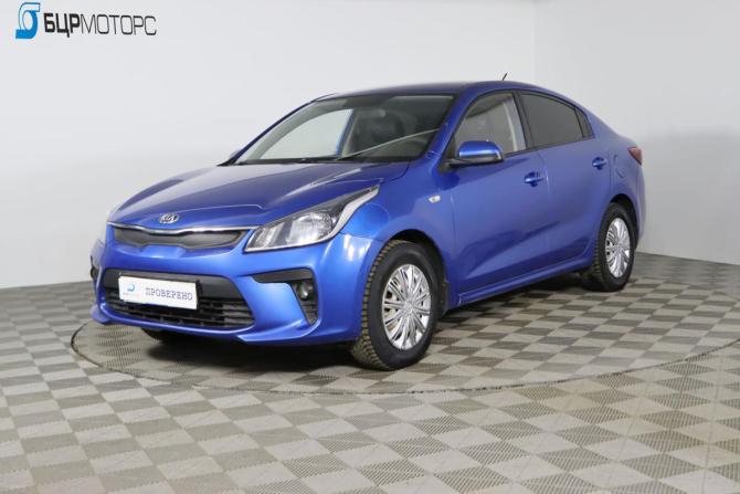 Kia Rio IV с пробегом 2019 года, цена 1 149 990 рублей, 128778 км, седан, Автокод Объявления