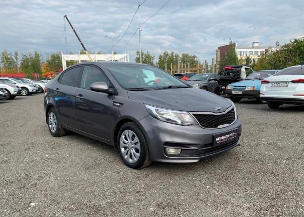 Kia Rio III Рестайлинг с пробегом 2016 года, цена 1 017 500 рублей, 125065 км, седан, Автокод Объявления
