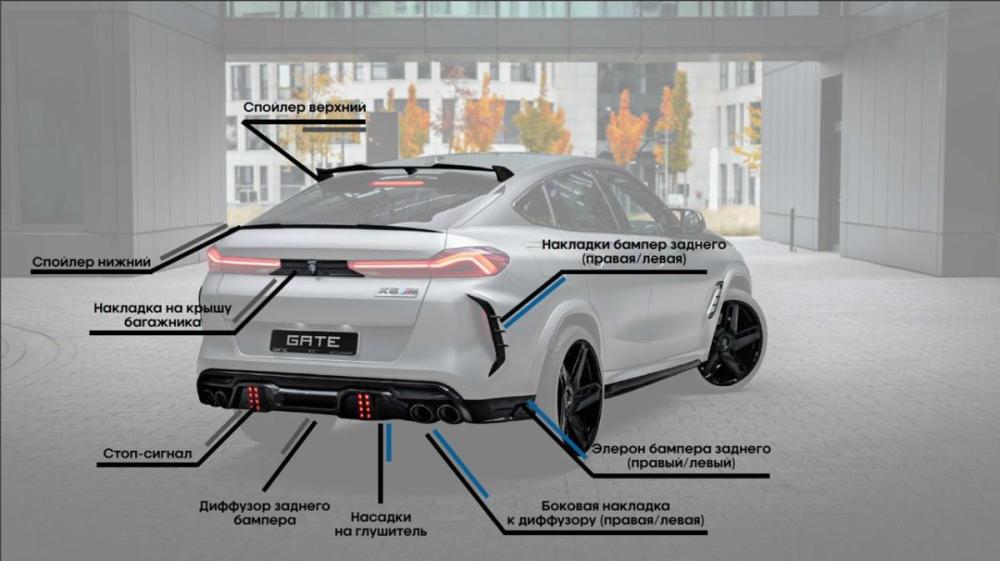 BMW X6 M III (F96) Рестайлинг Москва  - изображение 6