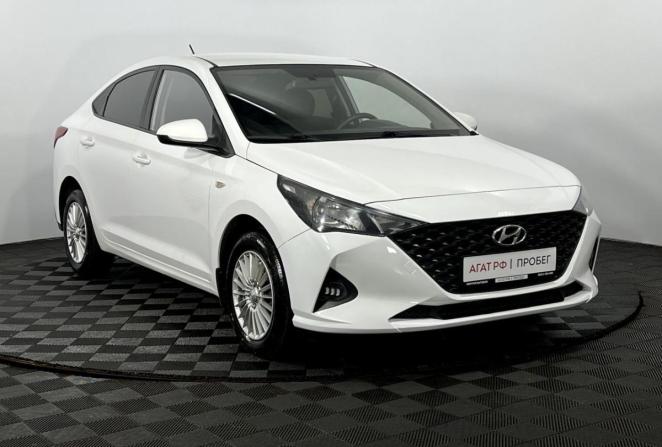 Hyundai Solaris II Рестайлинг с пробегом 2021 года, цена 1 550 000 рублей, 114665 км, седан, Автокод Объявления
