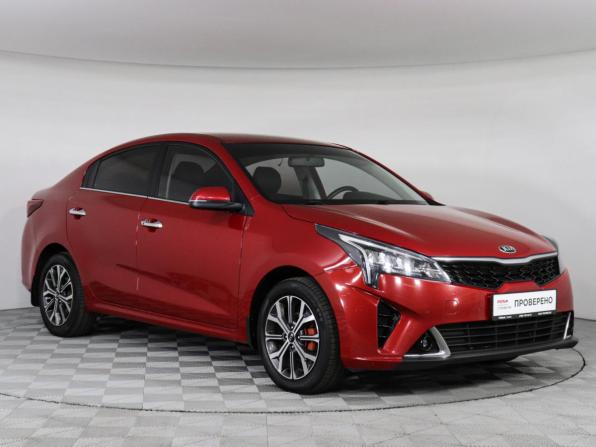 Kia Rio IV Рестайлинг с пробегом 2020 года, цена 1 750 000 рублей, 95808 км, седан, Автокод Объявления