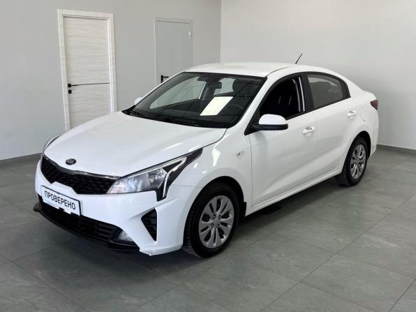 Kia Rio IV Рестайлинг с пробегом 2021 года, цена 1 230 000 рублей, 160988 км, седан, Автокод Объявления