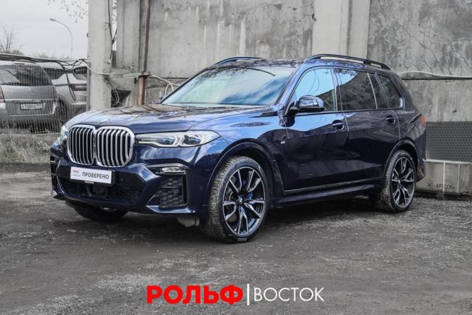 BMW X7 I (G07) с пробегом 2021 года, цена 8 750 000 рублей, 80700 км, внедорожник, Автокод Объявления