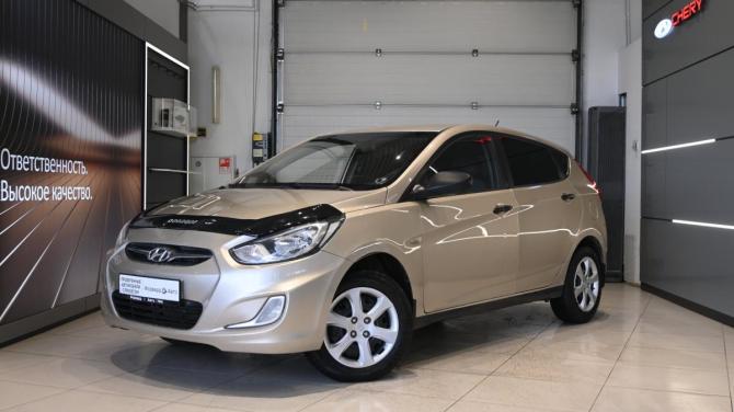 Hyundai Solaris I с пробегом 2011 года, цена 435 000 рублей, 232636 км, хэтчбек, Автокод Объявления