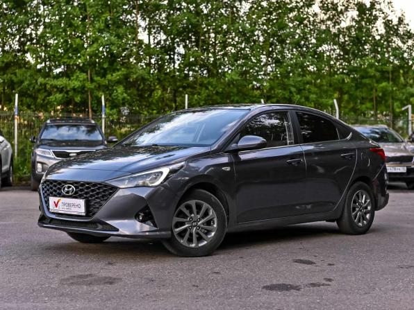 Hyundai Solaris II Рестайлинг с пробегом 2021 года, цена 1 540 000 рублей, 76294 км, седан, Автокод Объявления