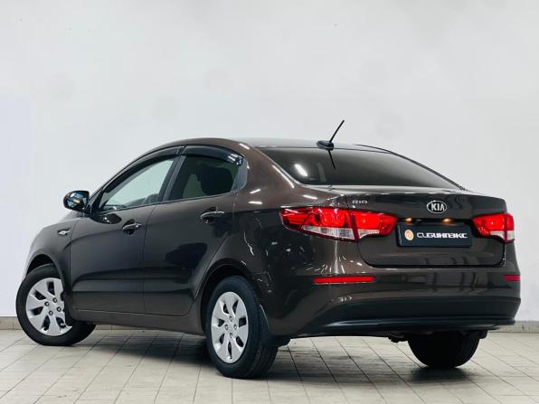 Kia Rio III Рестайлинг с пробегом 2017 года, цена 1 099 000 рублей, 123183 км, седан, Автокод Объявления