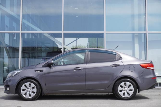 Kia Rio III Рестайлинг с пробегом 2017 года, цена 1 264 000 рублей, 90148 км, седан, Автокод Объявления