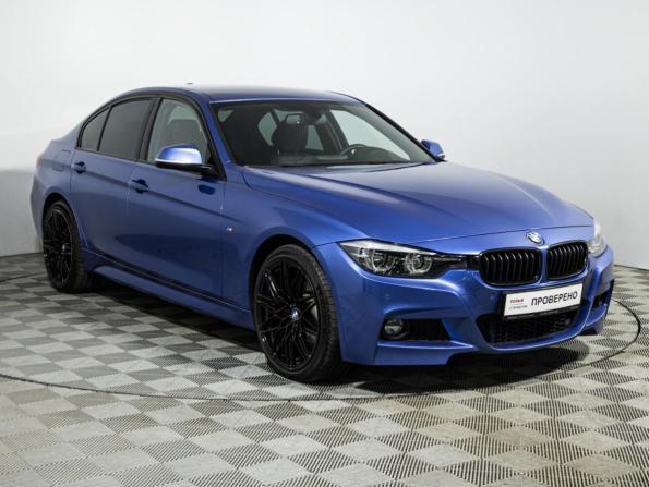 BMW 3 серии VI (F3x) Рестайлинг с пробегом 2018 года, цена 2 780 000 рублей, 108749 км, седан, Автокод Объявления