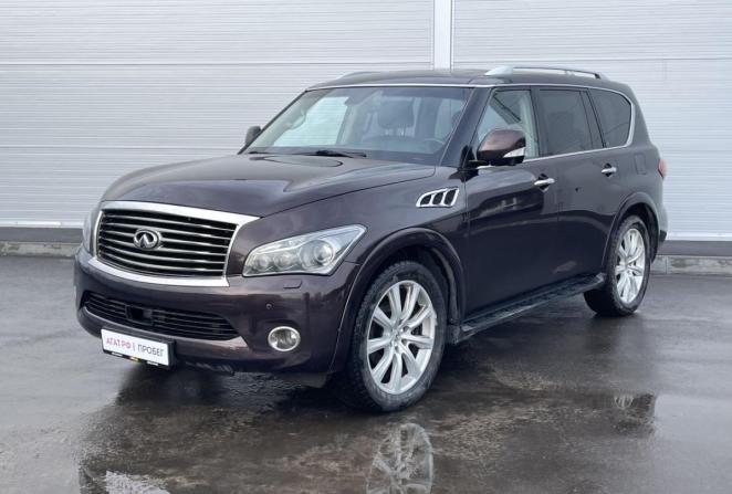 Infiniti QX56 II с пробегом 2012 года, цена 2 020 000 рублей, 263240 км, внедорожник, Автокод Объявления