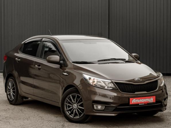 Kia Rio III Рестайлинг с пробегом 2017 года, цена 1 050 000 рублей, 169582 км, седан, Автокод Объявления