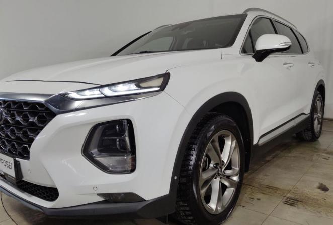 Hyundai Santa Fe IV с пробегом 2018 года, цена 2 850 000 рублей, 187844 км, внедорожник, Автокод Объявления