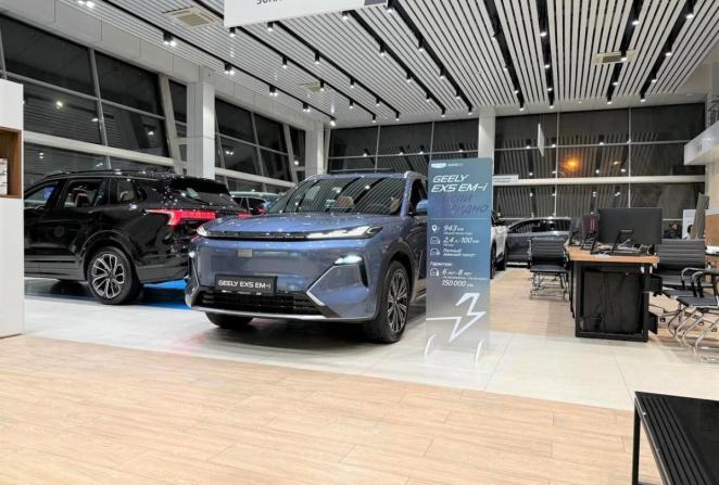 Новый Geely EX5 EM-i 2026 года, цена 3 969 990 рублей, внедорожник, Автокод Объявления
