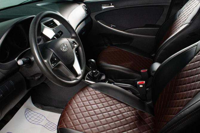 Hyundai Solaris I Рестайлинг с пробегом 2014 года, цена 949 000 рублей, 64500 км, седан, Автокод Объявления