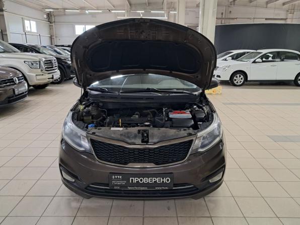 Kia Rio III Рестайлинг с пробегом 2017 года, цена 1 220 000 рублей, 145100 км, седан, Автокод Объявления