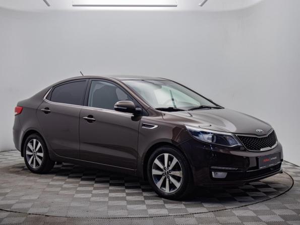 Kia Rio III Рестайлинг с пробегом 2016 года, цена 1 130 000 рублей, 133409 км, седан, Автокод Объявления