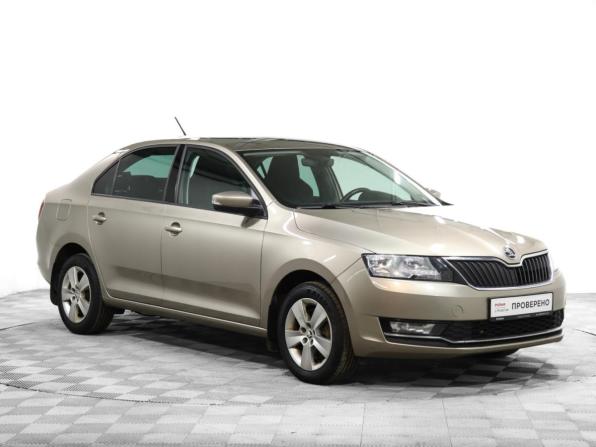 Skoda Rapid I Рестайлинг с пробегом 2018 года, цена 1 399 000 рублей, 107700 км, лифтбек, Автокод Объявления