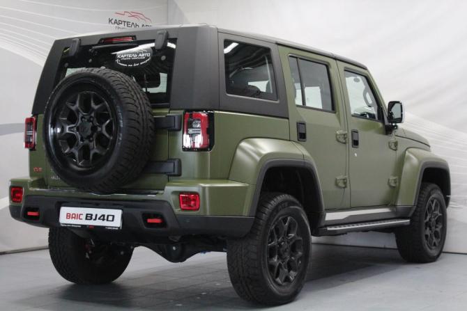BAIC BJ40 I Рестайлинг с пробегом 2024 года, цена 3 250 000 рублей, 45 км, внедорожник, Автокод Объявления