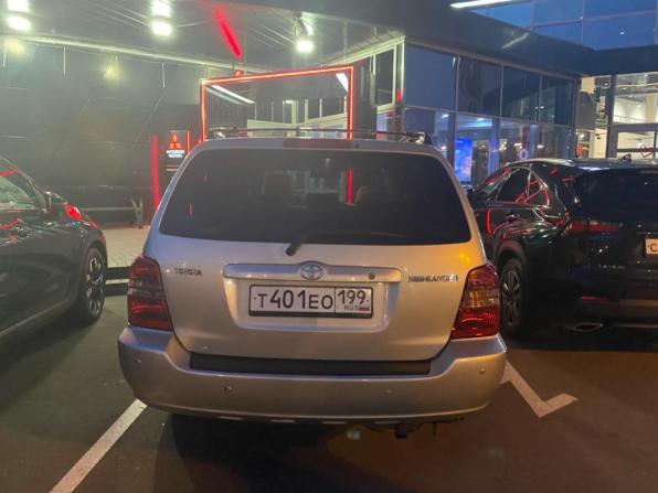 Toyota Highlander I (XU20) с пробегом 2001 года, цена 783 000 рублей, 271387 км, внедорожник, Автокод Объявления