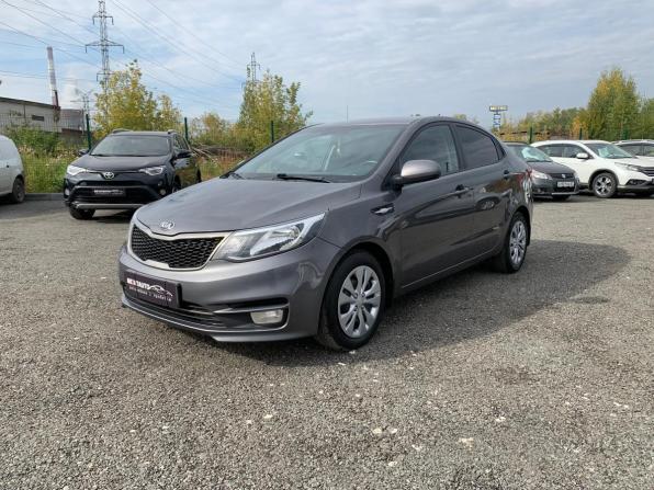Kia Rio III Рестайлинг с пробегом 2016 года, цена 1 017 500 рублей, 125065 км, седан, Автокод Объявления