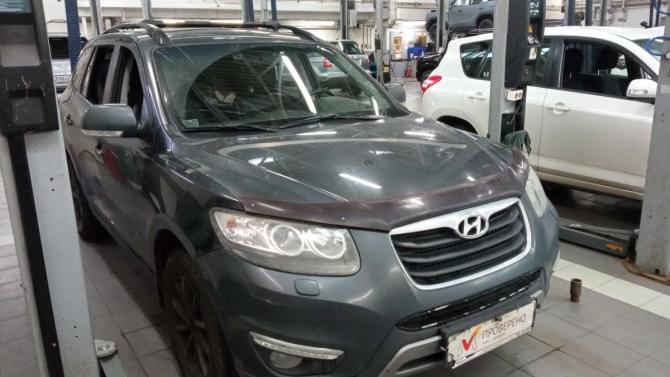Hyundai Santa Fe II Рестайлинг с пробегом 2012 года, цена 1 240 000 рублей, 263517 км, внедорожник, Автокод Объявления