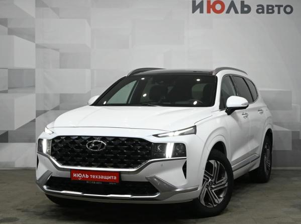 Hyundai Santa Fe IV Рестайлинг с пробегом 2021 года, цена 3 450 000 рублей, 124049 км, внедорожник, Автокод Объявления