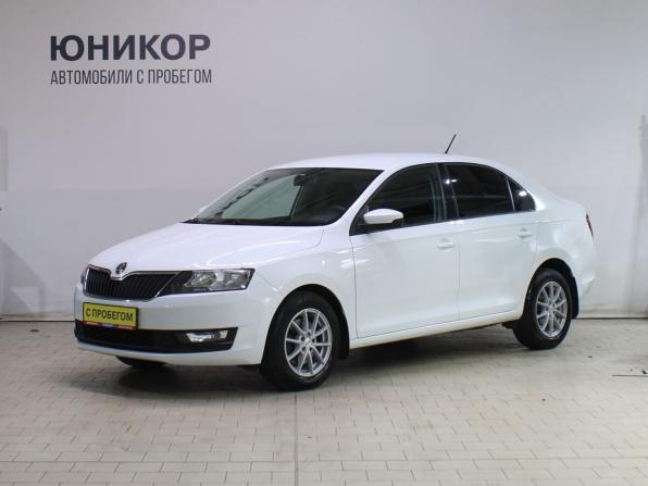 Skoda Rapid I Рестайлинг с пробегом 2017 года, цена 1 129 000 рублей, 117473 км, лифтбек, Автокод Объявления