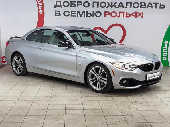 BMW 4 серии F32/F33/F36 с пробегом 2016 года, цена 3 440 000 рублей, 103050 км, кабриолет, Автокод Объявления