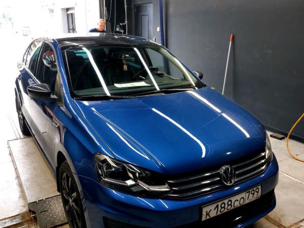 Volkswagen Polo V Рестайлинг с пробегом 2019 года, цена 1 240 000 рублей, 50232 км, седан, Автокод Объявления