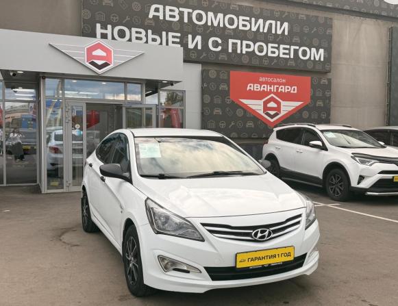 Hyundai Solaris I Рестайлинг с пробегом 2015 года, цена 930 000 рублей, 144876 км, седан, Автокод Объявления