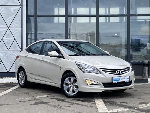Hyundai Solaris I Рестайлинг с пробегом 2015 года, цена 1 149 000 рублей, 103686 км, седан, Автокод Объявления