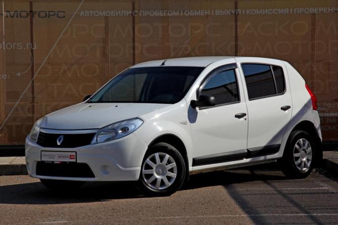 Renault Sandero I с пробегом 2013 года, цена 688 200 рублей, 127825 км, хэтчбек, Автокод Объявления