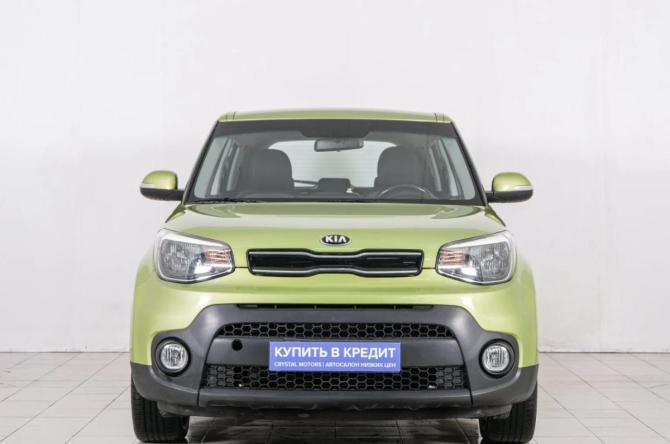 Kia Soul II Рестайлинг с пробегом 2018 года, цена 1 649 000 рублей, 46000 км, хэтчбек, Автокод Объявления