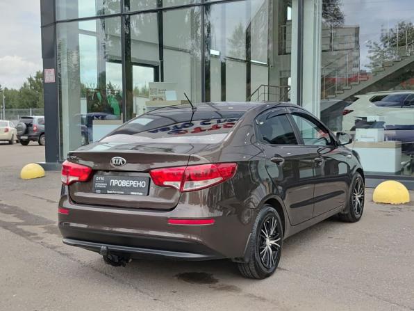 Kia Rio III Рестайлинг с пробегом 2016 года, цена 963 000 рублей, 116190 км, седан, Автокод Объявления