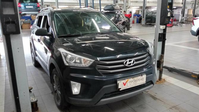 Hyundai Creta I с пробегом 2017 года, цена 1 399 000 рублей, 163771 км, внедорожник, Автокод Объявления