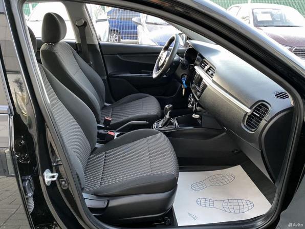 Kia Rio IV с пробегом 2018 года, цена 1 235 000 рублей, 126187 км, седан, Автокод Объявления
