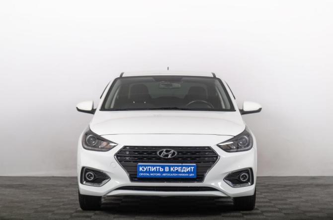 Hyundai Solaris II с пробегом 2018 года, цена 1 349 000 рублей, 101500 км, седан, Автокод Объявления