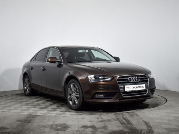 Audi A4 IV (B8) Рестайлинг с пробегом 2013 года, цена 1 147 900 рублей, 168594 км, седан, Автокод Объявления