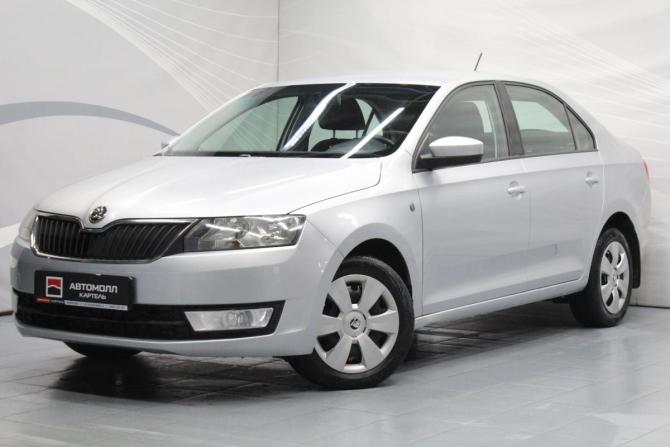 Skoda Rapid I с пробегом 2015 года, цена 769 000 рублей, 200741 км, лифтбек, Автокод Объявления