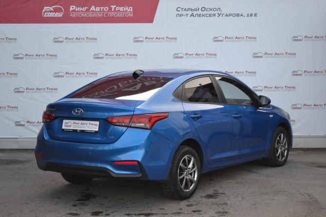 Hyundai Solaris II с пробегом 2017 года, цена 1 290 000 рублей, 188350 км, седан, Автокод Объявления