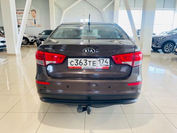Kia Rio III Рестайлинг с пробегом 2016 года, цена 1 150 000 рублей, 77099 км, седан, Автокод Объявления