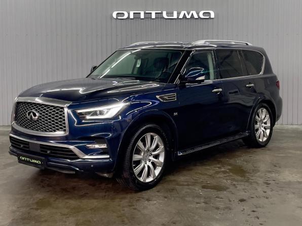 Infiniti QX80 I Рестайлинг 2 с пробегом 2019 года, цена 4 077 000 рублей, 134051 км, внедорожник, Автокод Объявления