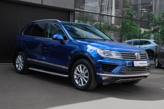 Volkswagen Touareg II Рестайлинг с пробегом 2015 года, цена 2 150 000 рублей, 208246 км, внедорожник, Автокод Объявления