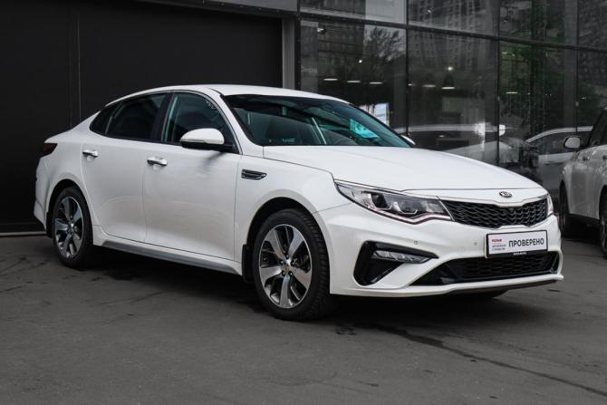 Kia Optima IV Рестайлинг с пробегом 2020 года, цена 2 720 000 рублей, 34857 км, седан, Автокод Объявления