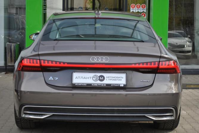Audi A7 II (4K) с пробегом 2021 года, цена 5 100 000 рублей, 59000 км, лифтбек, Автокод Объявления