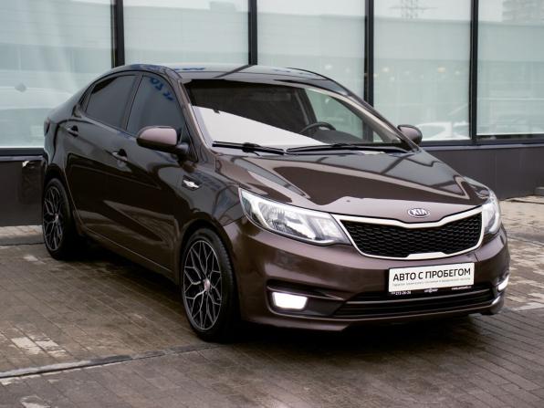 Kia Rio III Рестайлинг с пробегом 2017 года, цена 1 055 000 рублей, 214382 км, седан, Автокод Объявления