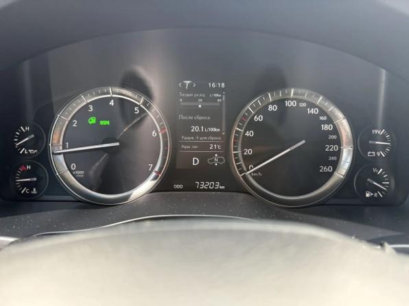 Lexus LX III Рестайлинг 2 с пробегом 2019 года, цена 10 500 000 рублей, 73202 км, внедорожник, Автокод Объявления